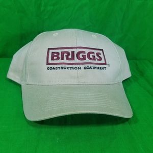 Briggs Construction Equipment Hat Strapback Cap
